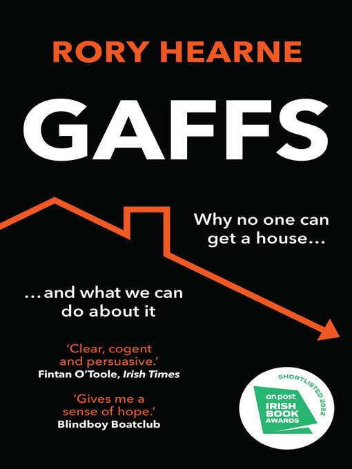 Title details for Gaffs by Rory Hearne - Available